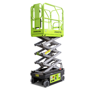 Zoomlion ZS0407DC schaarhoogwerker Zoomlion ZS0407DC schaarhoogwerker